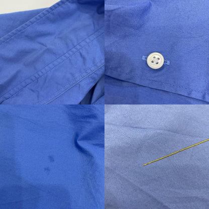 Graphpaper | Graphpaper Broad Oversized S/S Regular Collar Shirt Short-sleeved shirt GM211-50625B 2021S/S Light Blue