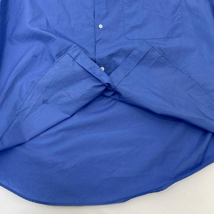 Graphpaper | Graphpaper Broad Oversized S/S Regular Collar Shirt Short-sleeved shirt GM211-50625B 2021S/S Light Blue