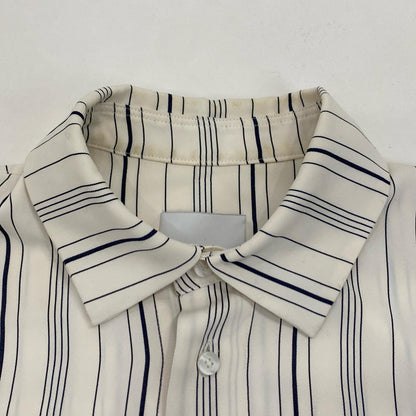 【中古】SISE | シセ STRIPE SHIRTS 半袖シャツ IS-SH-08 2021S/S ｻｲｽﾞ:0