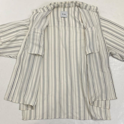 【中古】SISE | シセ STRIPE SHIRTS 半袖シャツ IS-SH-08 2021S/S ｻｲｽﾞ:0