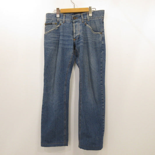【中古】DOLCE&GABBANA | ドルチェアンドガッバーナ デニムパンツ ZDP71/811N 国内正規品 ブルー サイズ：46