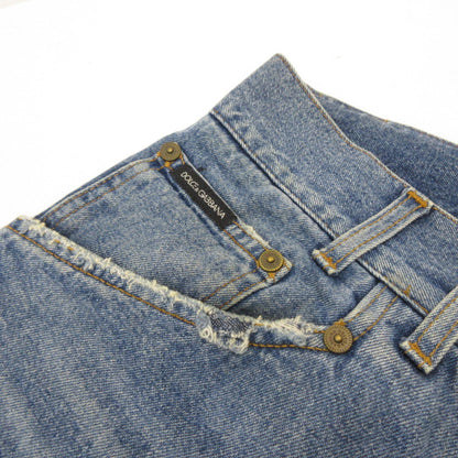 【中古】DOLCE&GABBANA | ドルチェアンドガッバーナ デニムパンツ ZDP71/811N 国内正規品 ブルー サイズ：46