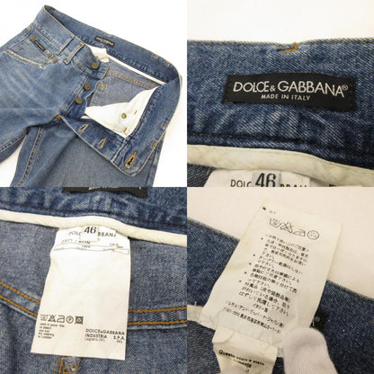 【中古】DOLCE&GABBANA | ドルチェアンドガッバーナ デニムパンツ ZDP71/811N 国内正規品 ブルー サイズ：46