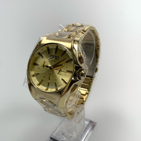 【中古】DIESEL | ディーゼル D-CURVE 腕時計 DZ-4695 ゴールド