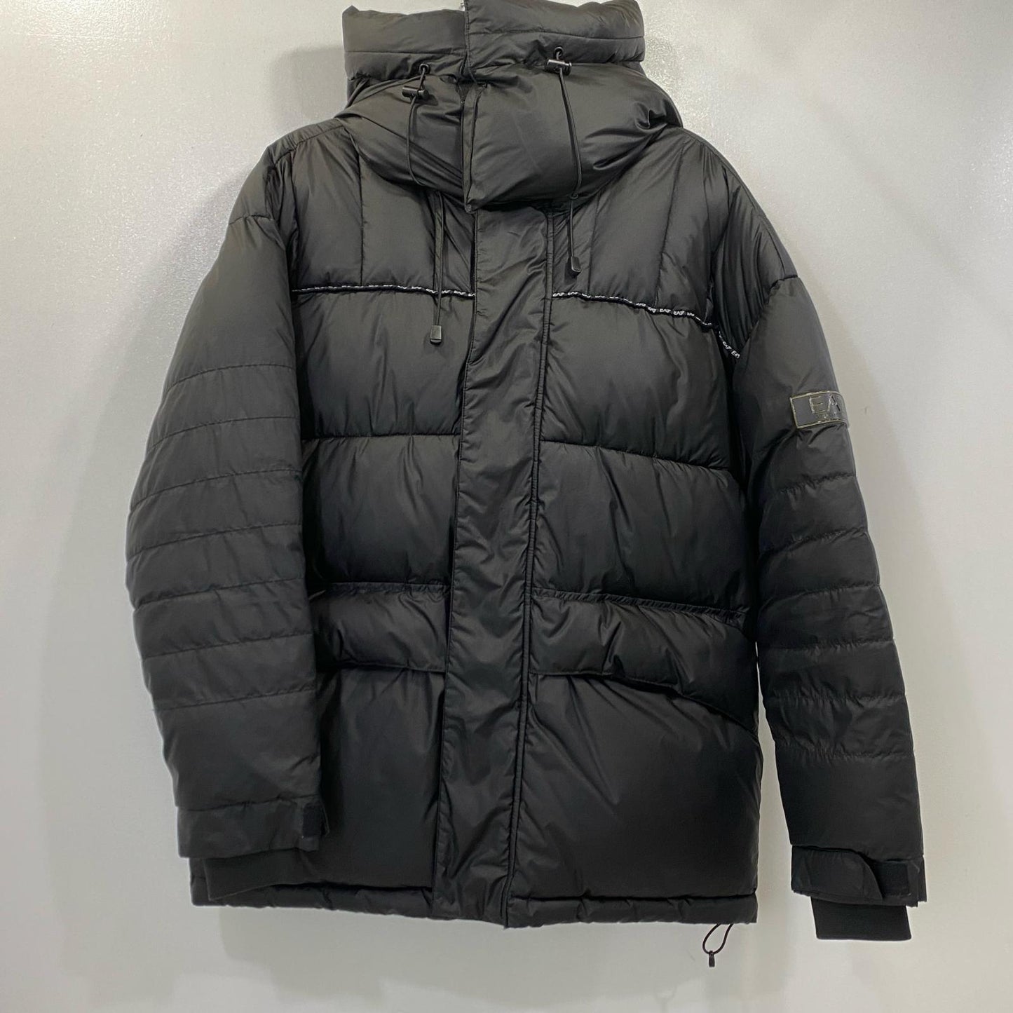 【中古】EA7(EMPORIO ARMANI) | イーエーセブンエンポリオアルマーニ 中綿ジャケット 6HPB17 PNN3Z 2020A/W ｻｲｽﾞ:XS ブラック サイズ：XS