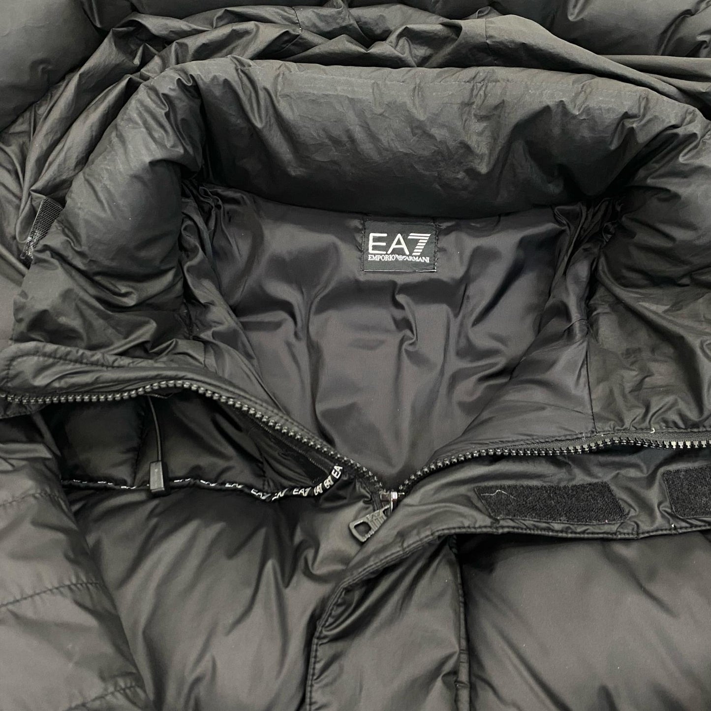 【中古】EA7(EMPORIO ARMANI) | イーエーセブンエンポリオアルマーニ 中綿ジャケット 6HPB17 PNN3Z 2020A/W ｻｲｽﾞ:XS ブラック サイズ：XS