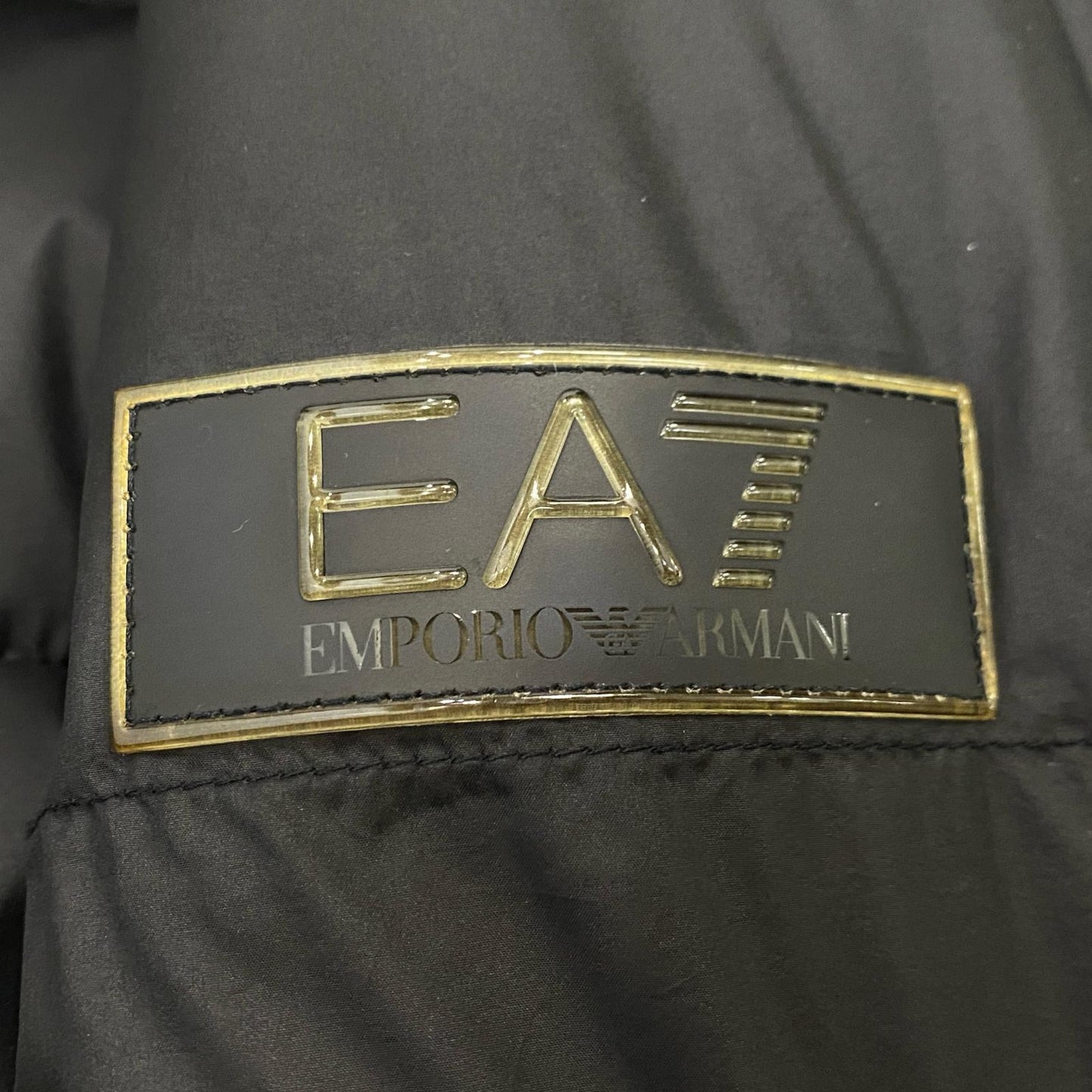 【中古】EA7(EMPORIO ARMANI) | イーエーセブンエンポリオアルマーニ 中綿ジャケット 6HPB17 PNN3Z 2020A/W ｻｲｽﾞ:XS ブラック サイズ：XS