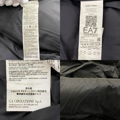 【中古】EA7(EMPORIO ARMANI) | イーエーセブンエンポリオアルマーニ 中綿ジャケット 6HPB17 PNN3Z 2020A/W ｻｲｽﾞ:XS ブラック サイズ：XS