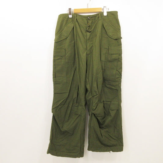 【中古】MILITARY衣料 | ミリタリーイリョウ M-65 カーゴパンツ 8415-00-782-2953 年式:70s　WINFIELD社製 U.S.ARMY オリーブ サイズ：31