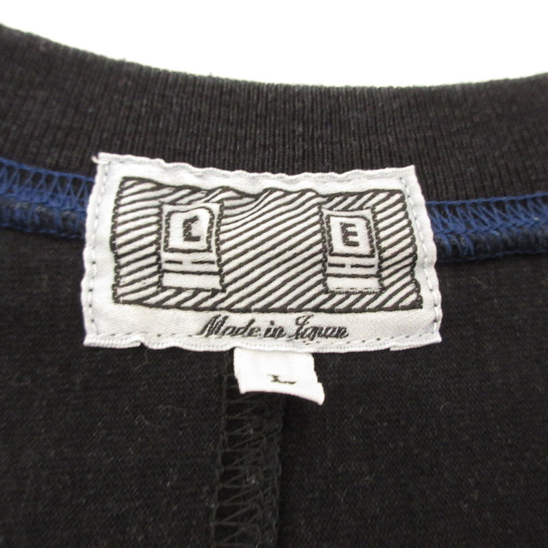 【中古】C.E | シーイー OVERDYE FORWARD LINE LONG SLEEVE T 長袖Ｔシャツ CES21LT03 ブルー サイズ：L