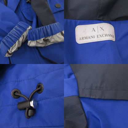 ARMANI EXCHANGE | アルマーニエクスチェンジ JACKET WITH DETACHABLE HOOD マウンテンパーカー 3HZK39 ZNFGZ ブルー サイズ：XS【姫路東店】