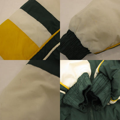 【中古】 Green Bay Packers 中綿ジャケット 年式:90s グリーン サイズ：XL