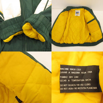 【中古】 Green Bay Packers 中綿ジャケット 年式:90s グリーン サイズ：XL
