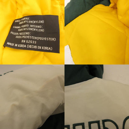 【中古】 Green Bay Packers 中綿ジャケット 年式:90s グリーン サイズ：XL