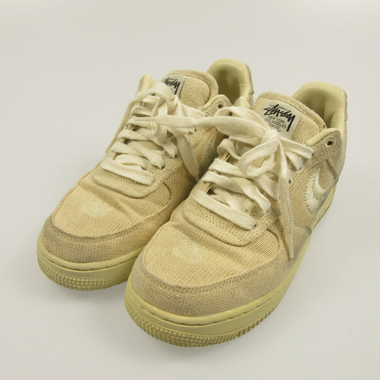 【中古】NIKE | ナイキ AIR FORCE 1 LOW FOSSIL STONE スニーカー CZ9084-200 ベージュ 26cm