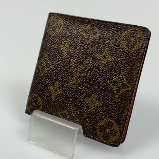 【中古】LOUIS VUITTON | ルイ・ヴィトン ポルトフォイユマルコ 二つ折り財布 M61665 MI874 旧型