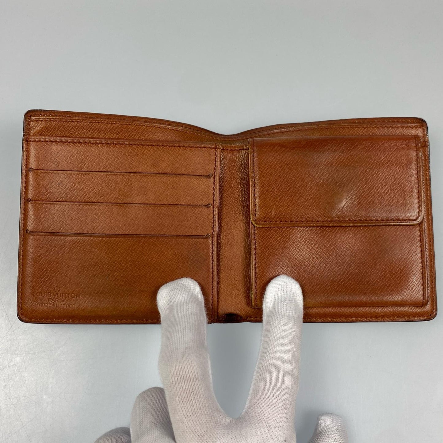 【中古】LOUIS VUITTON | ルイ・ヴィトン ポルトフォイユマルコ 二つ折り財布 M61665 MI874 旧型