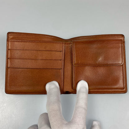 【中古】LOUIS VUITTON | ルイ・ヴィトン ポルトフォイユマルコ 二つ折り財布 M61665 MI874 旧型