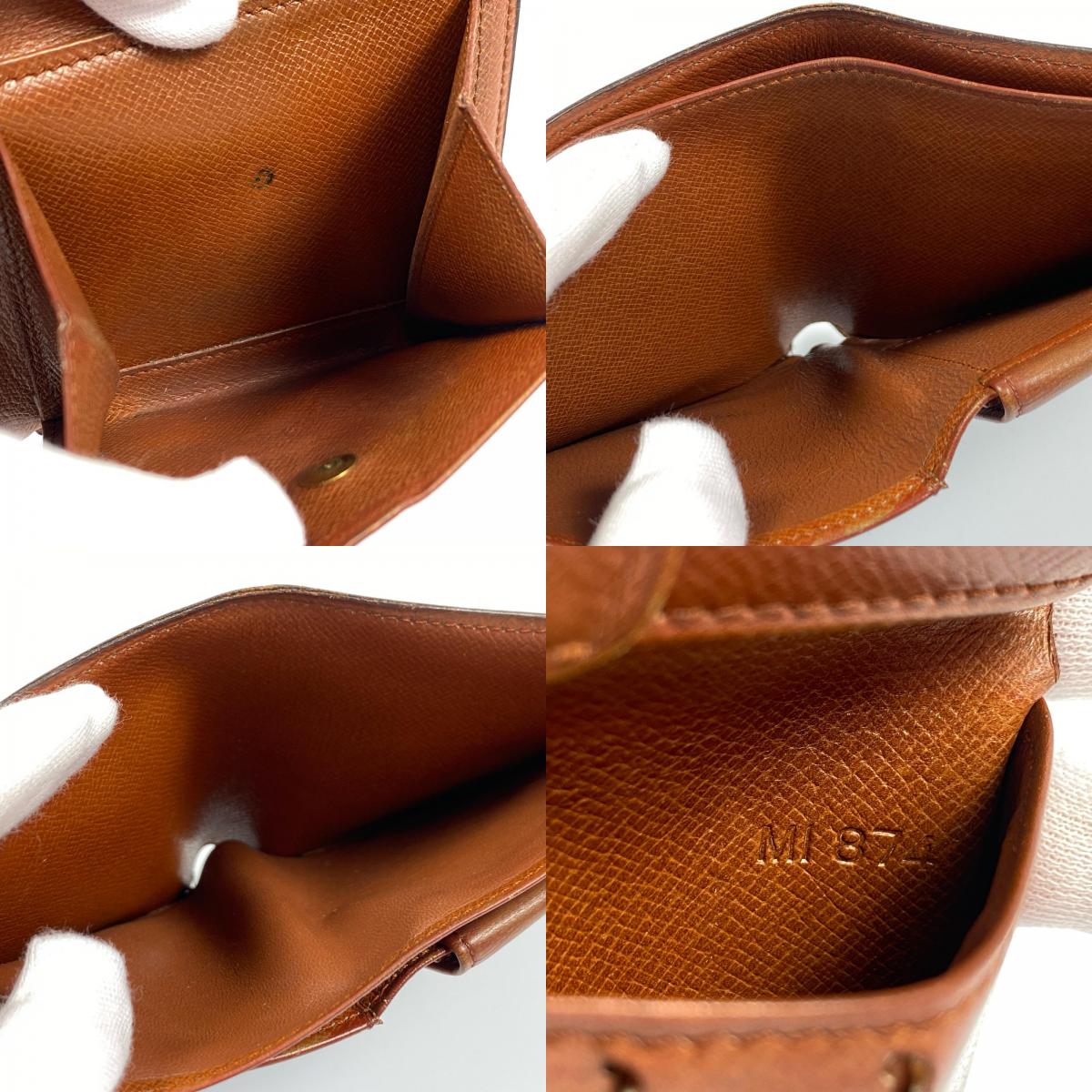 【中古】LOUIS VUITTON | ルイ・ヴィトン ポルトフォイユマルコ 二つ折り財布 M61665 MI874 旧型