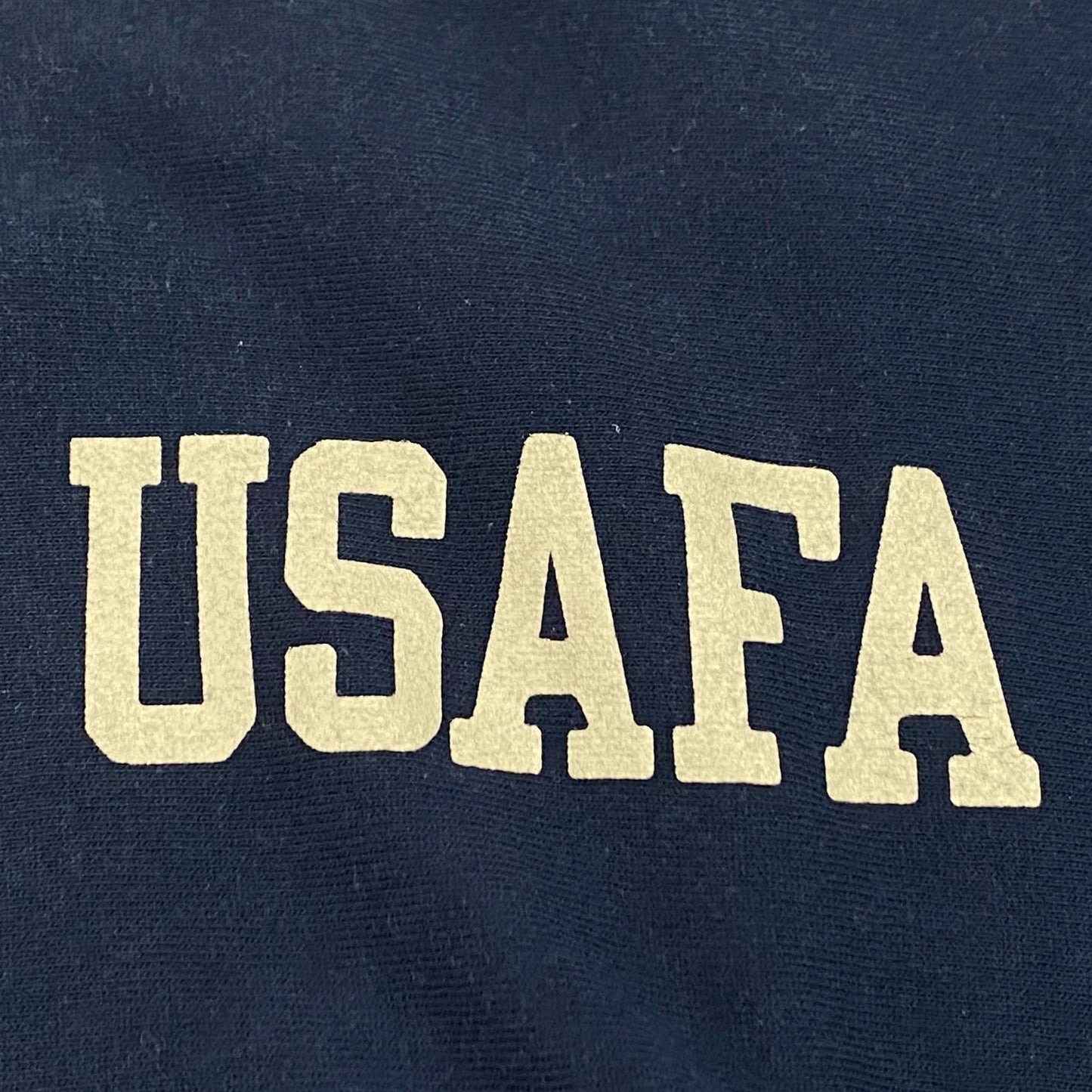 【中古】The REAL McCOY'S | ザリアルマッコイズ MILITARY 1/4 ZIP SWEATSHIRT / USAFA スウェット MC23102 ネイビー サイズ：M