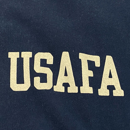 【中古】The REAL McCOY'S | ザリアルマッコイズ MILITARY 1/4 ZIP SWEATSHIRT / USAFA スウェット MC23102 ネイビー サイズ：M