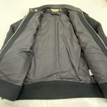 【中古】A BATHING APE | アベイシングエイプ その他アウター キルティングジャケット ブラック サイズ：M