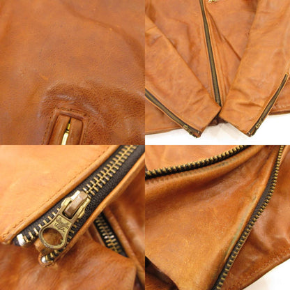 【中古】VANSON | バンソン レザー ブラウン サイズ：36