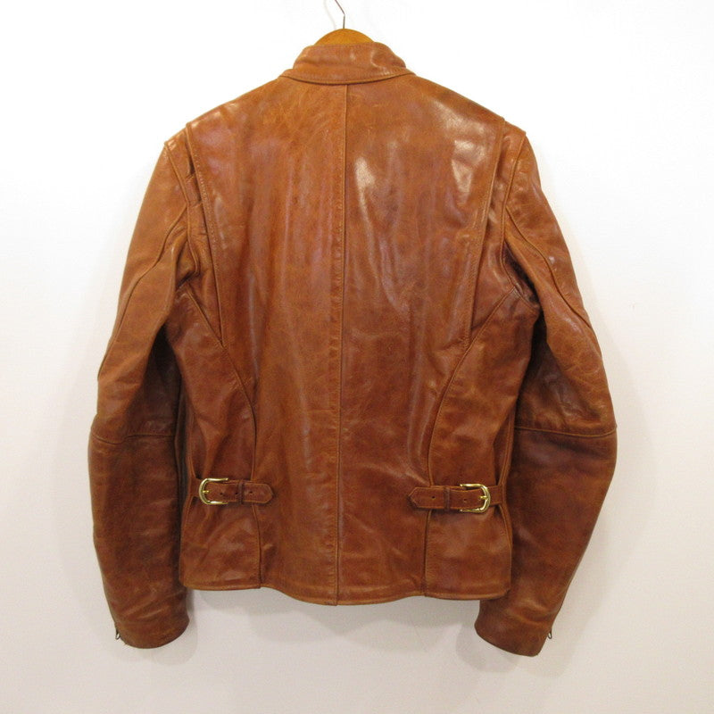 【中古】VANSON | バンソン レザー ブラウン サイズ：36