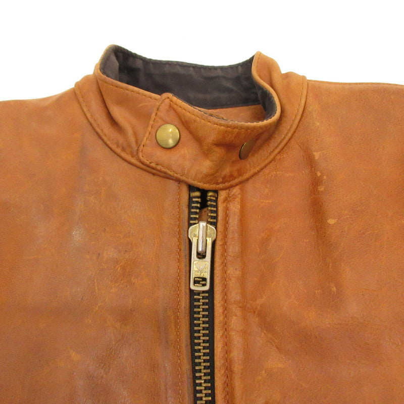 【中古】VANSON | バンソン レザー ブラウン サイズ：36