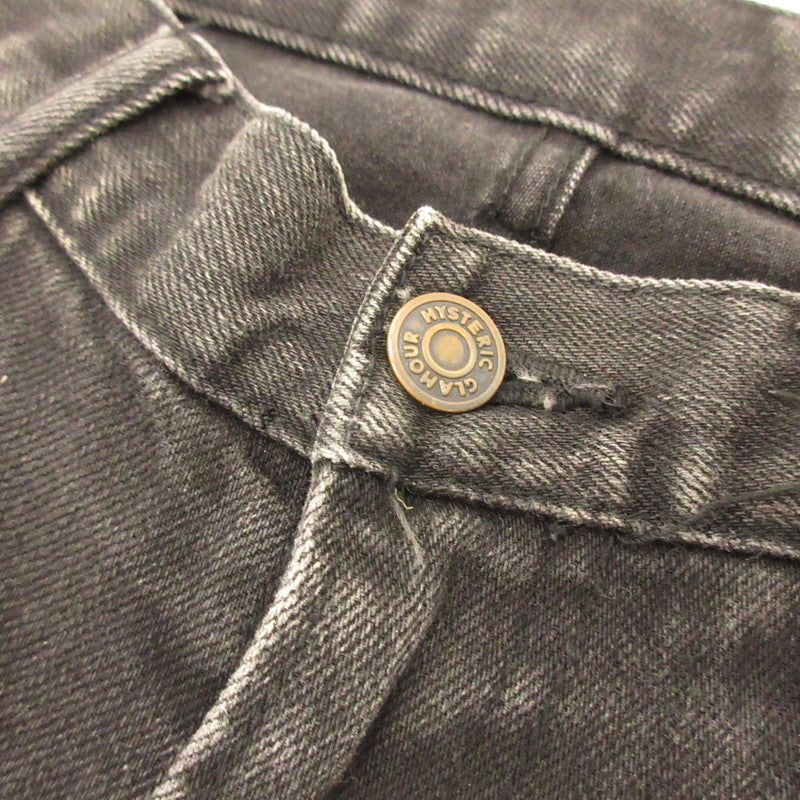 【中古】HYSTERIC GLAMOUR | ヒステリックグラマー デニムパンツ 0243AP13 ブラック サイズ：30