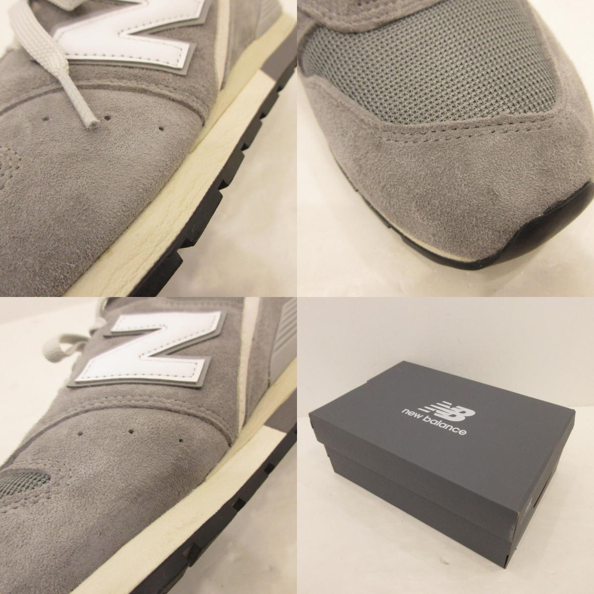 【中古】NEW BALANCE | ニューバランス スニーカー CM996SH2 グレー 28.5cm