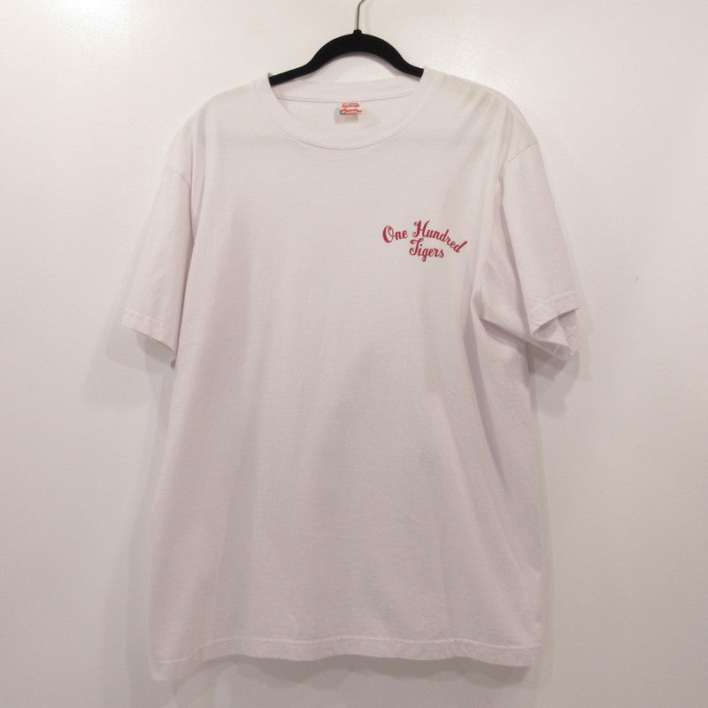 SUN SURF | サンサーフ PRINT T-SHIRTS ONE HUNDRED TIGERS 半袖Ｔシャツ SS79162 ホワイト サイズ：XL【姫路東店】