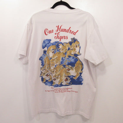 SUN SURF | サンサーフ PRINT T-SHIRTS ONE HUNDRED TIGERS 半袖Ｔシャツ SS79162 ホワイト サイズ：XL【姫路東店】