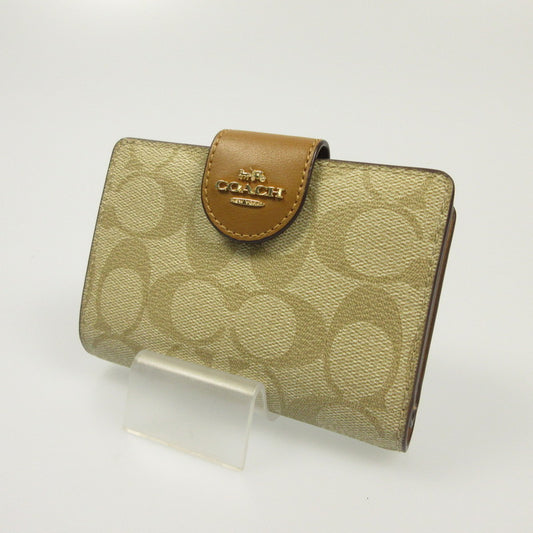 【中古】COACH | コーチ ミディアムコーナージップ 長財布 C0082