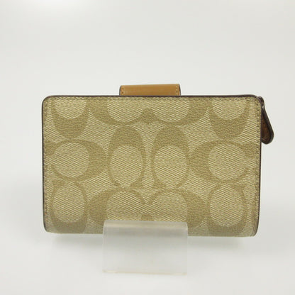 【中古】COACH | コーチ ミディアムコーナージップ 長財布 C0082