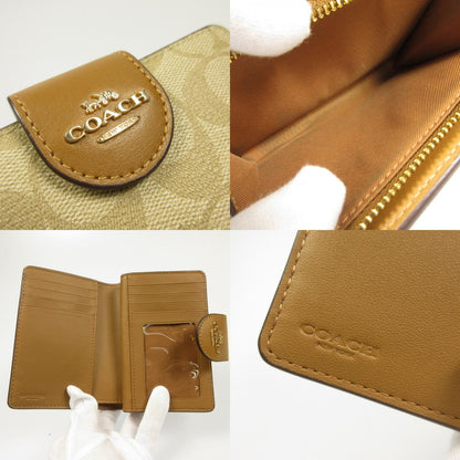 【中古】COACH | コーチ ミディアムコーナージップ 長財布 C0082
