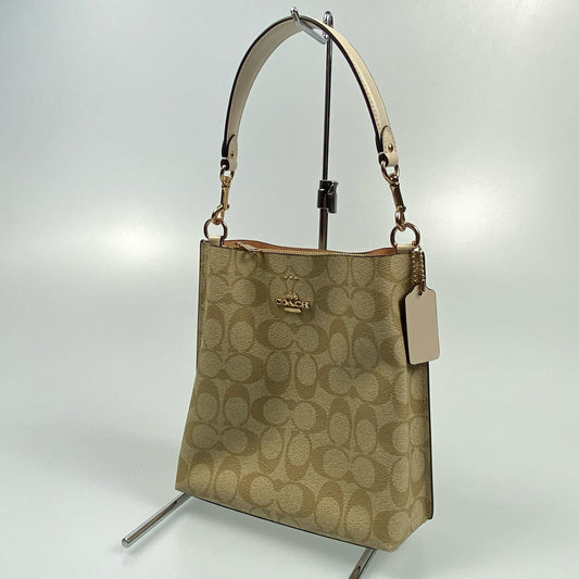 【中古】COACH | コーチ モリーバケットバッグ22 ハンドバッグ CA582