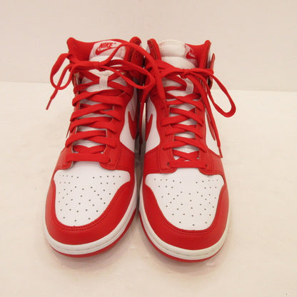 【中古】NIKE | ナイキ DUNK HIGH ST JOHN'S スニーカー DD1399-106 レッド 28cm