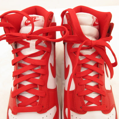 【中古】NIKE | ナイキ DUNK HIGH ST JOHN'S スニーカー DD1399-106 レッド 28cm