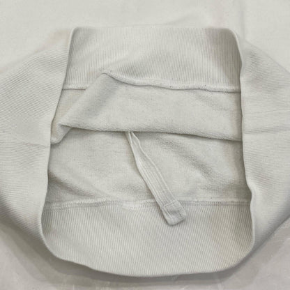 【中古】OFF-WHITE | オフホワイト DIAG UNFINISHED SLIM CREWNECK スウェット OMBA025E19E30003 2020S/S 並行品 ホワイト サイズ：S