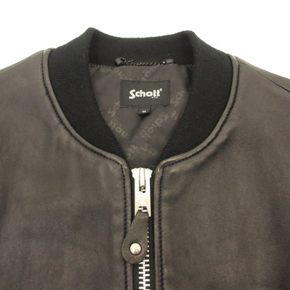 【中古】schott | ショット LEATHER JACKET BOWERY レザー 782-5950013 ブラック サイズ：M