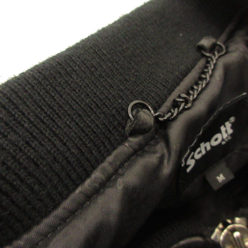 【中古】schott | ショット LEATHER JACKET BOWERY レザー 782-5950013 ブラック サイズ：M