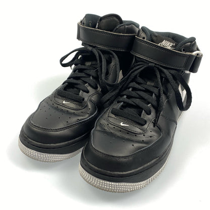 【中古】NIKE | ナイキ AIR FORCE 1 MID '07 スニーカー DV0806-001 2022A/W 27.0cm ブラック 27cm