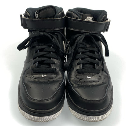 【中古】NIKE | ナイキ AIR FORCE 1 MID '07 スニーカー DV0806-001 2022A/W 27.0cm ブラック 27cm