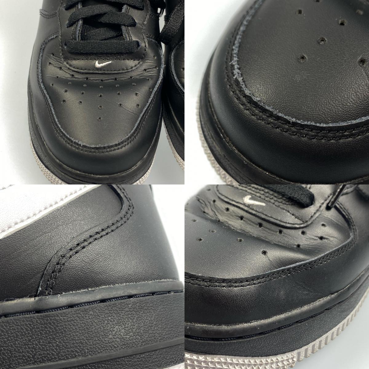 【中古】NIKE | ナイキ AIR FORCE 1 MID '07 スニーカー DV0806-001 2022A/W 27.0cm ブラック 27cm