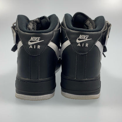 【中古】NIKE | ナイキ AIR FORCE 1 MID '07 スニーカー DV0806-001 2022A/W 27.0cm ブラック 27cm