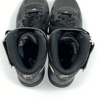【中古】NIKE | ナイキ AIR FORCE 1 MID '07 スニーカー DV0806-001 2022A/W 27.0cm ブラック 27cm
