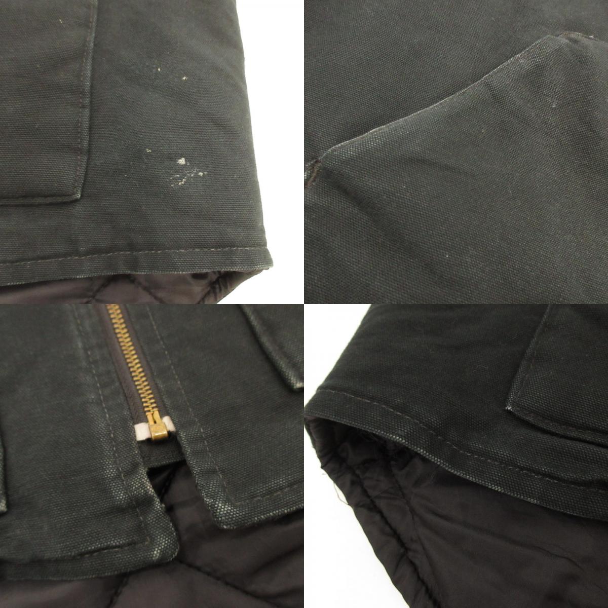 【中古】Carhartt | カーハート DUCK VEST 中綿ベスト V01 BLK サイズ：XXL