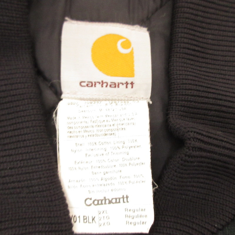 【中古】Carhartt | カーハート DUCK VEST 中綿ベスト V01 BLK サイズ：XXL