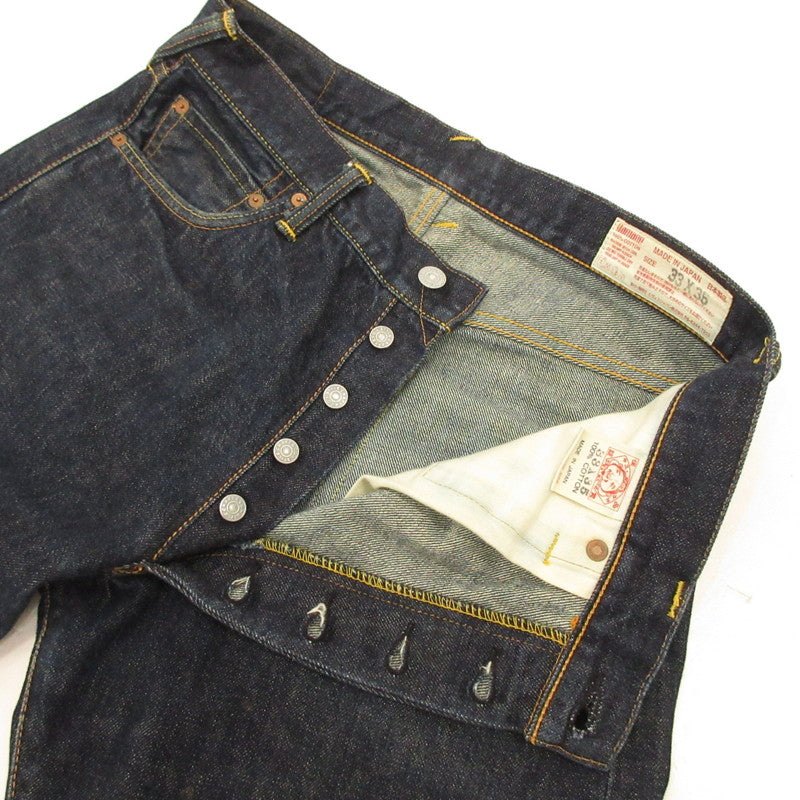 【中古】EVISU | エヴィス Lot.2000 NO2 大黒 デニムパンツ ネイビー サイズ：33